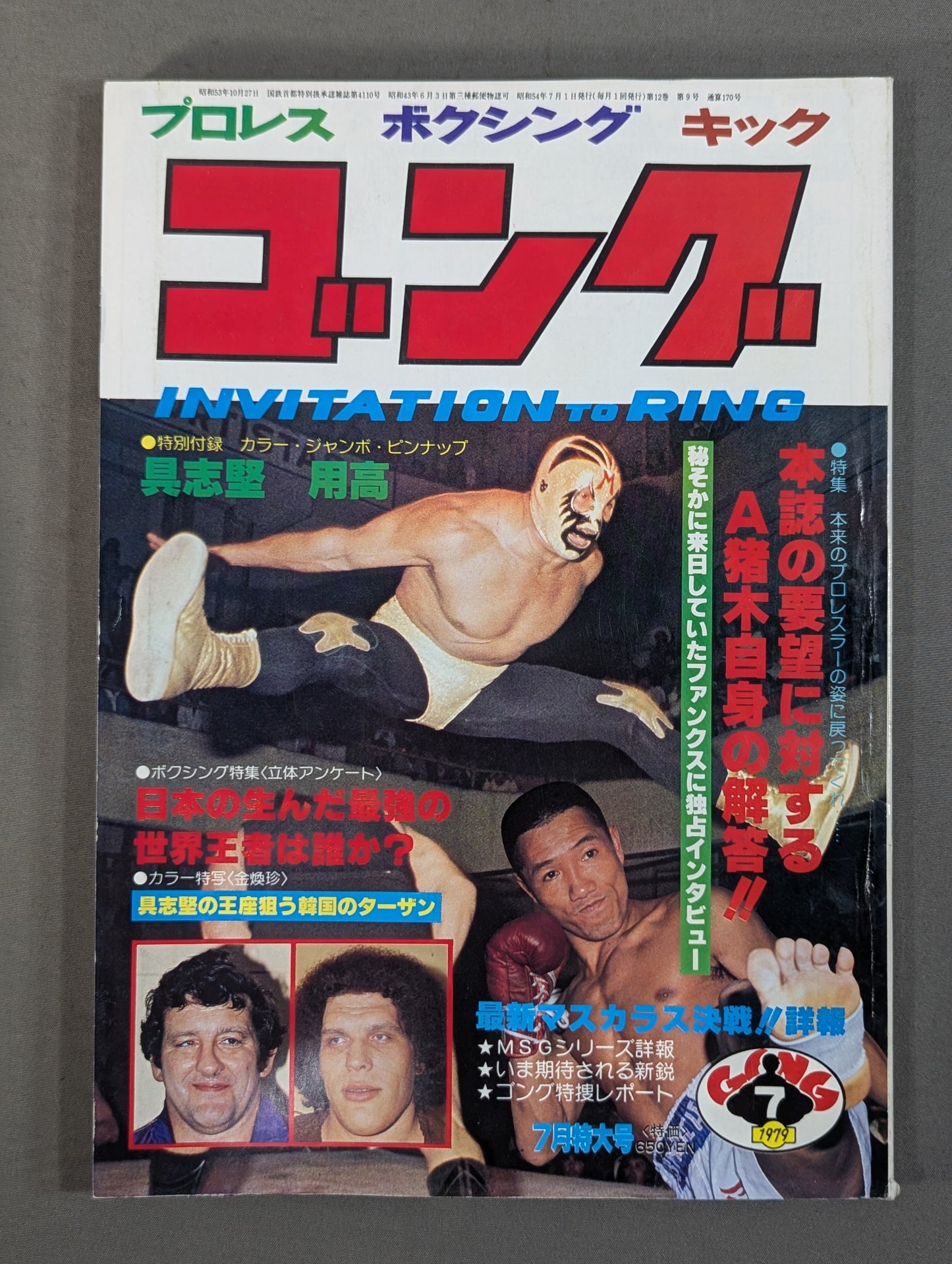 月刊ゴングVol.12 No.9