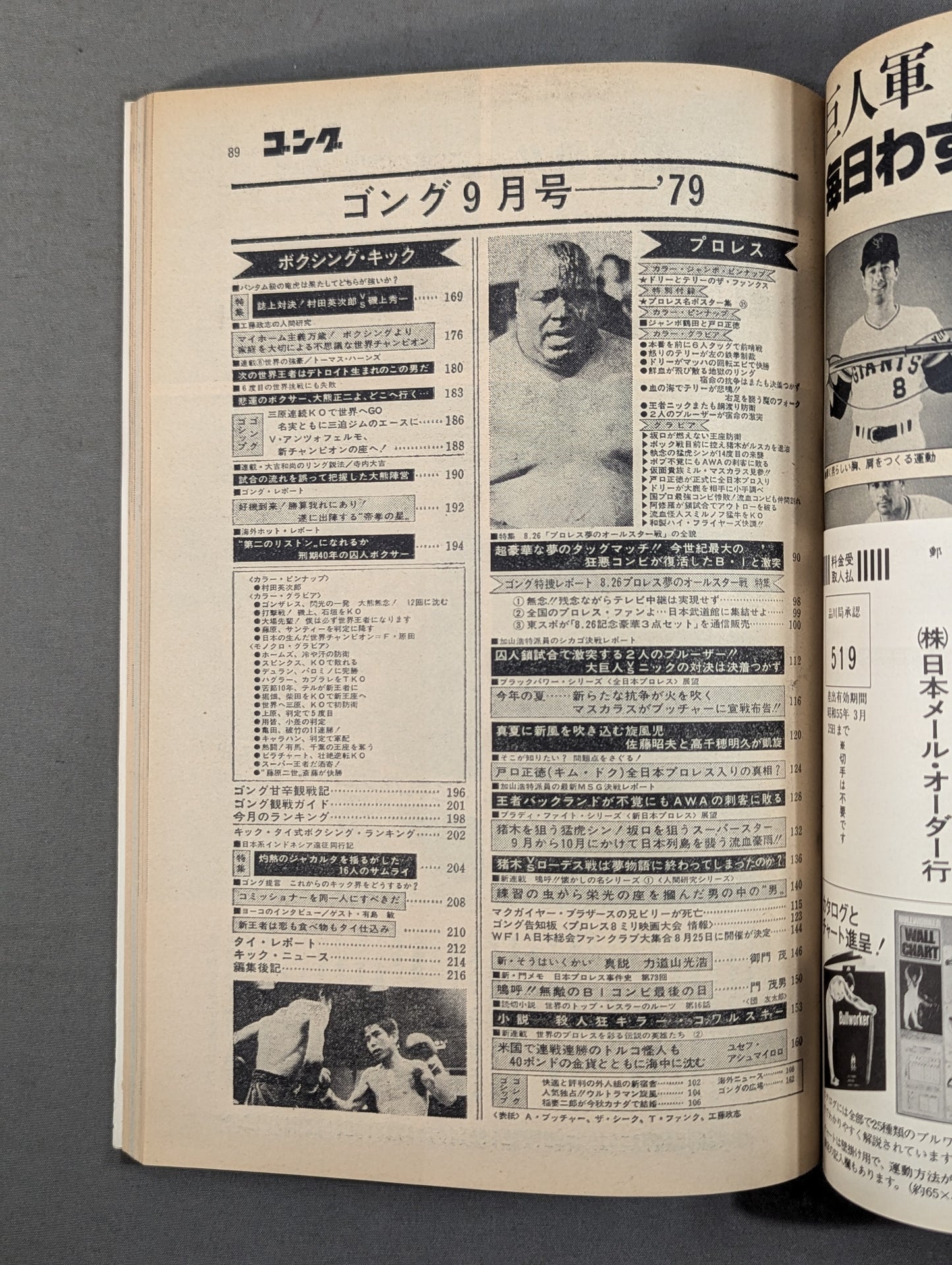 月刊ゴングVol.12 No.11