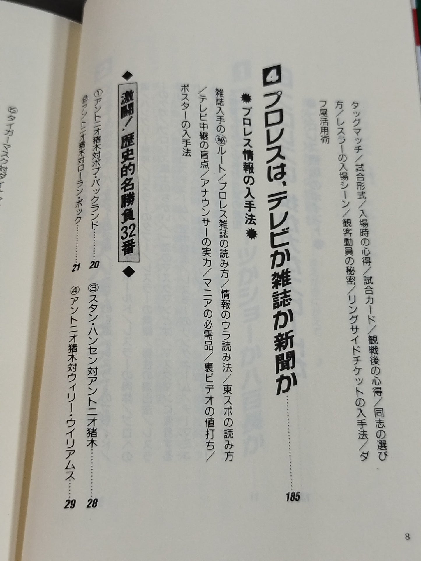 Pocket Book 40 Introduction to Pro Wrestling Latest Edition