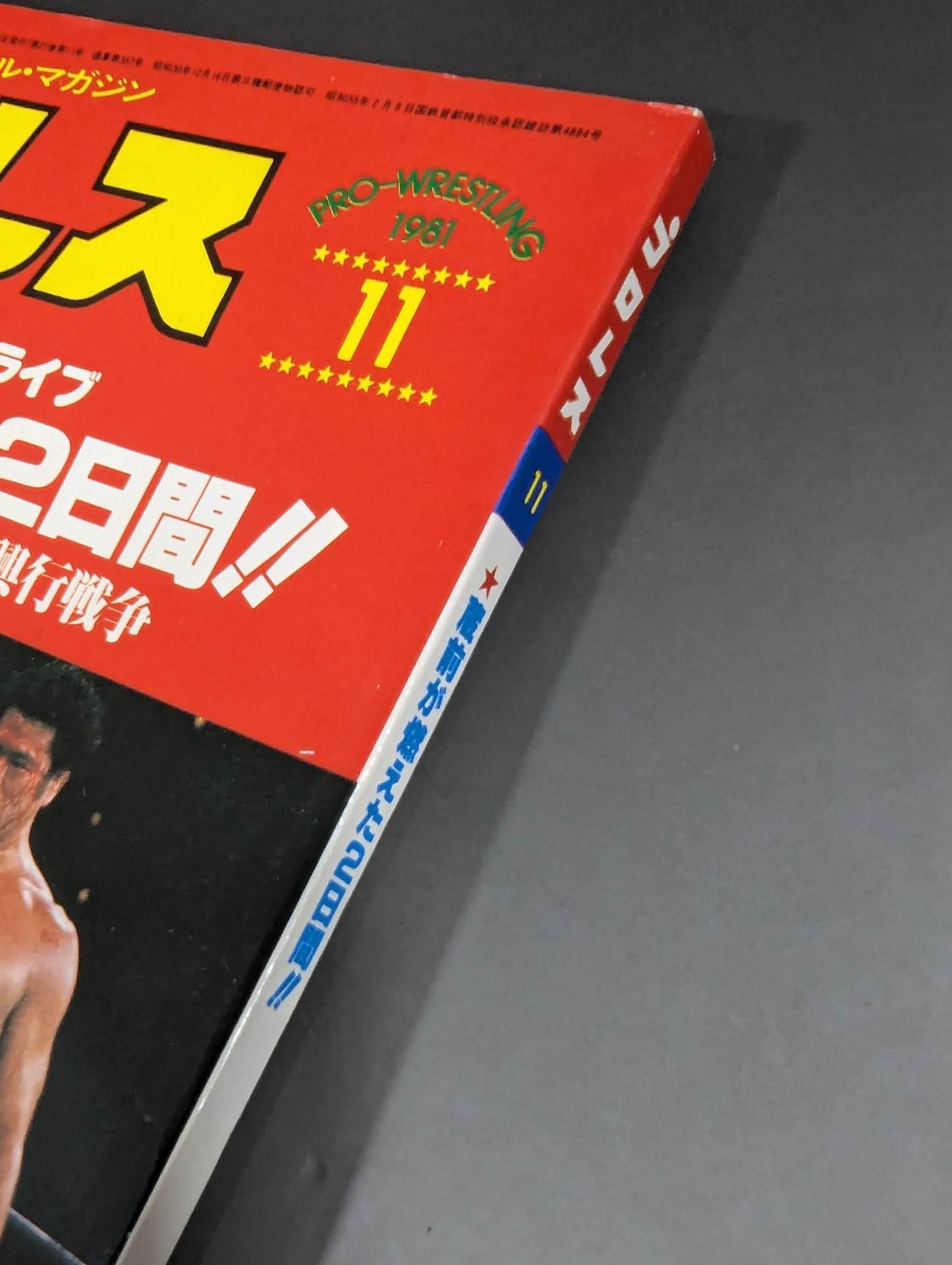 月刊プロレス 1981年11月号