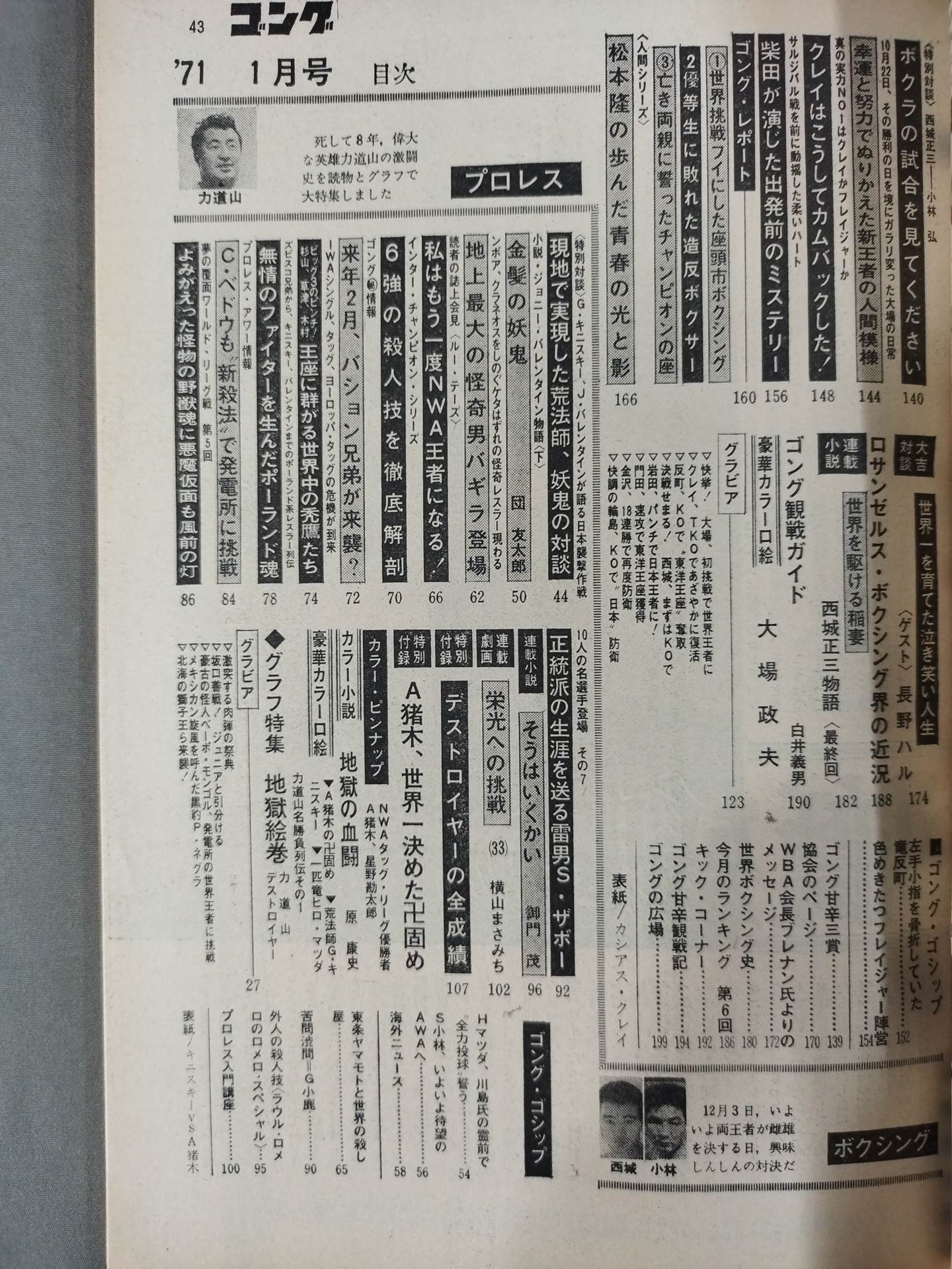 月刊ゴングVol.4 No.1