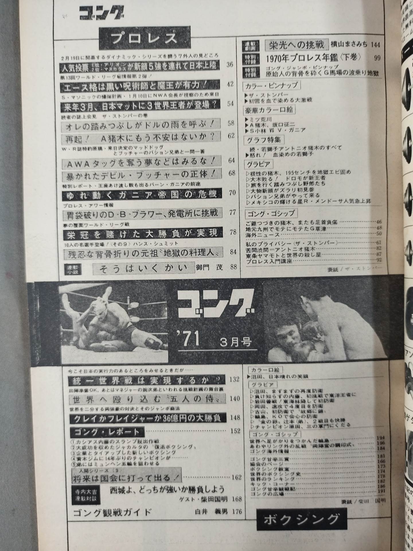 月刊ゴングVol.4 No.3