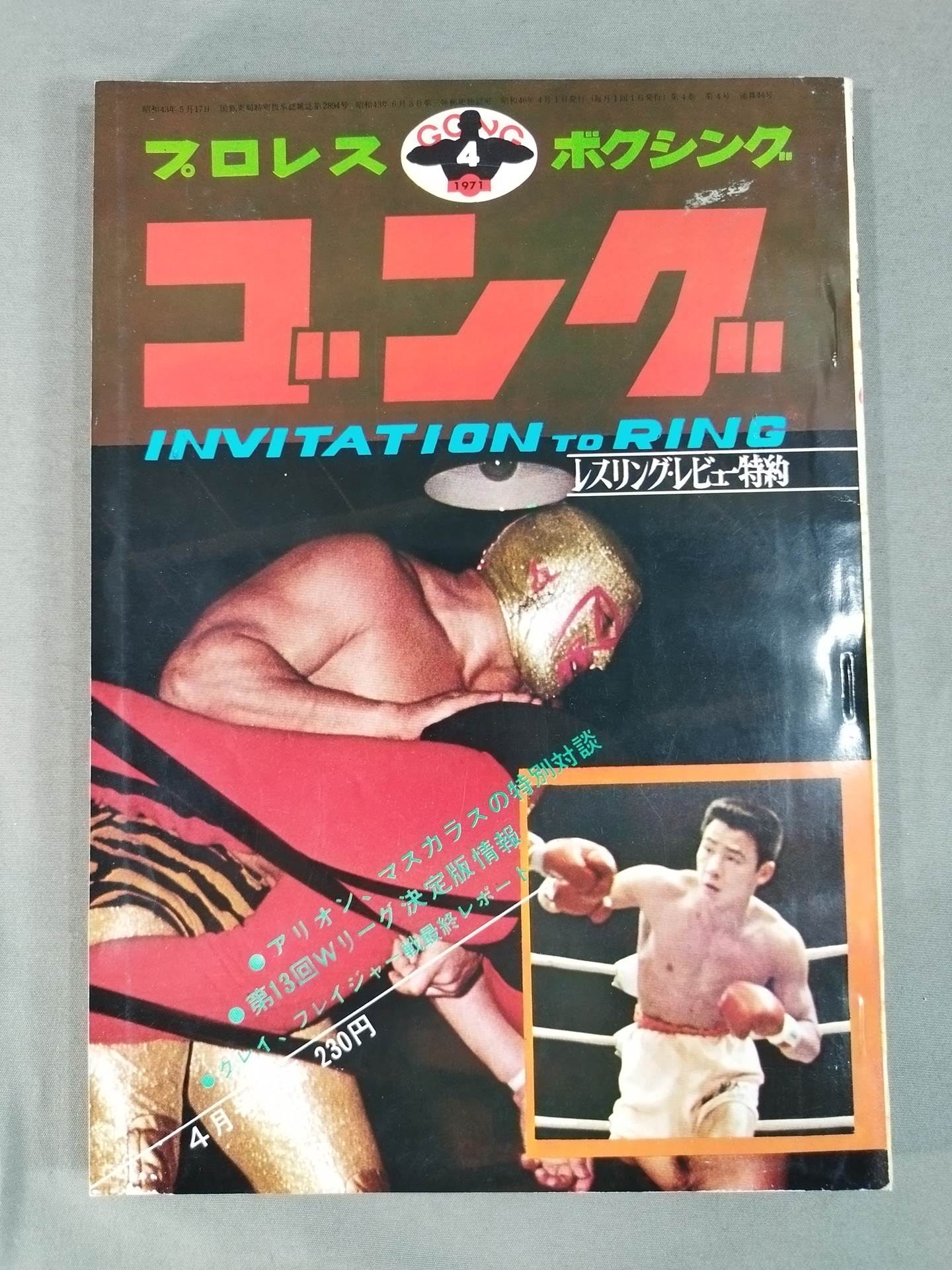 月刊ゴングVol.4 No.4