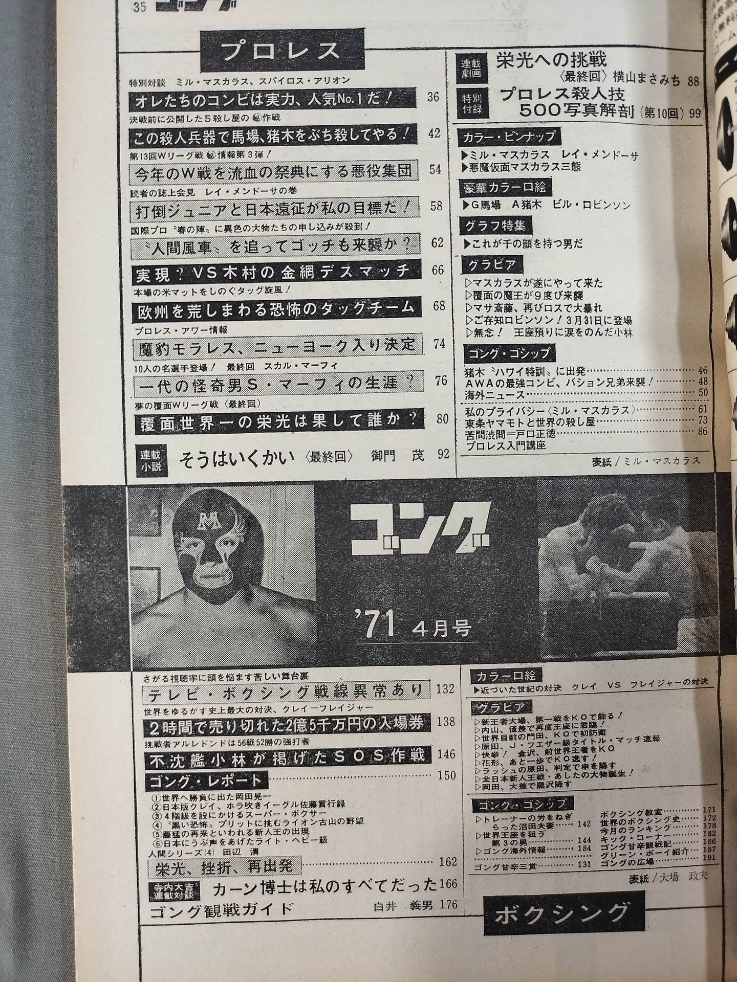 月刊ゴングVol.4 No.4
