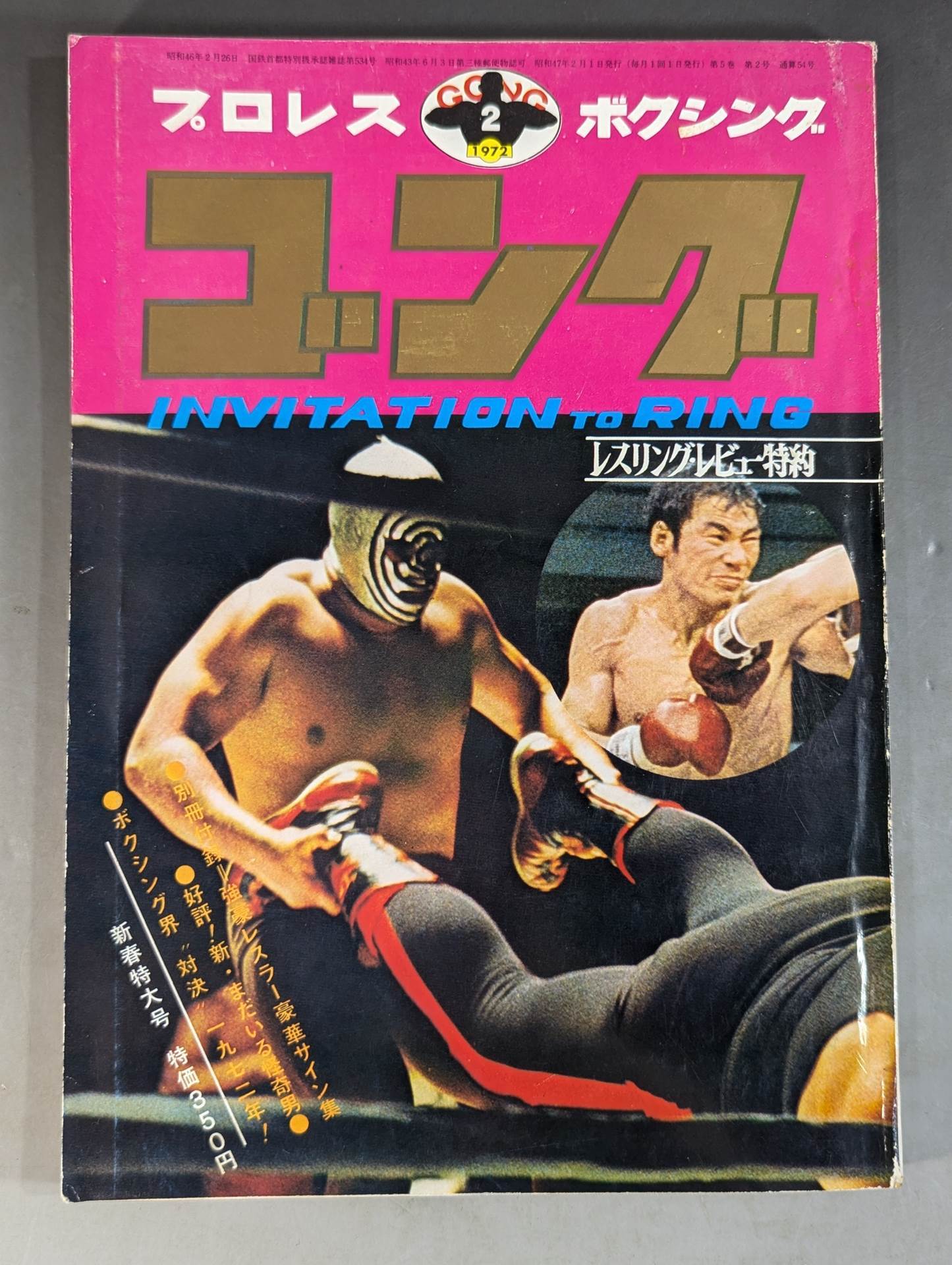 月刊ゴングVol.5 No.2 – 闘道館