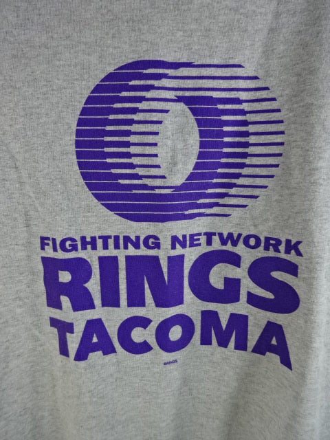 RINGS× BEAMS Tシャツ①(グレー)