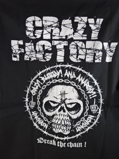 葛西純 CRAZY FACTORY×UNCHAIN オープンカラーシャツ