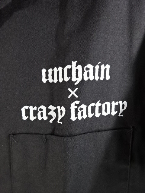 葛西純 CRAZY FACTORY×UNCHAIN オープンカラーシャツ