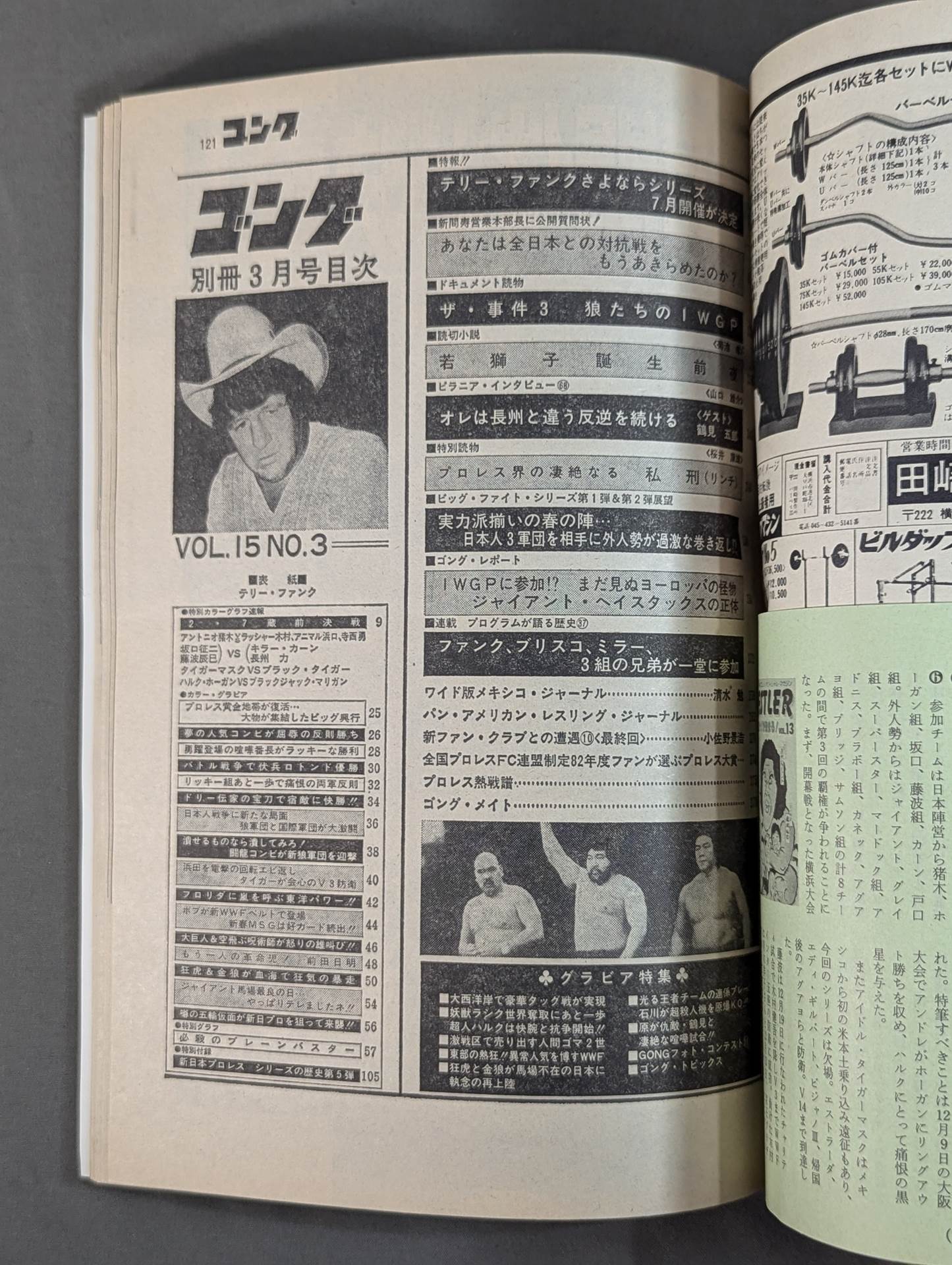 別冊ゴングVol.15 No.3