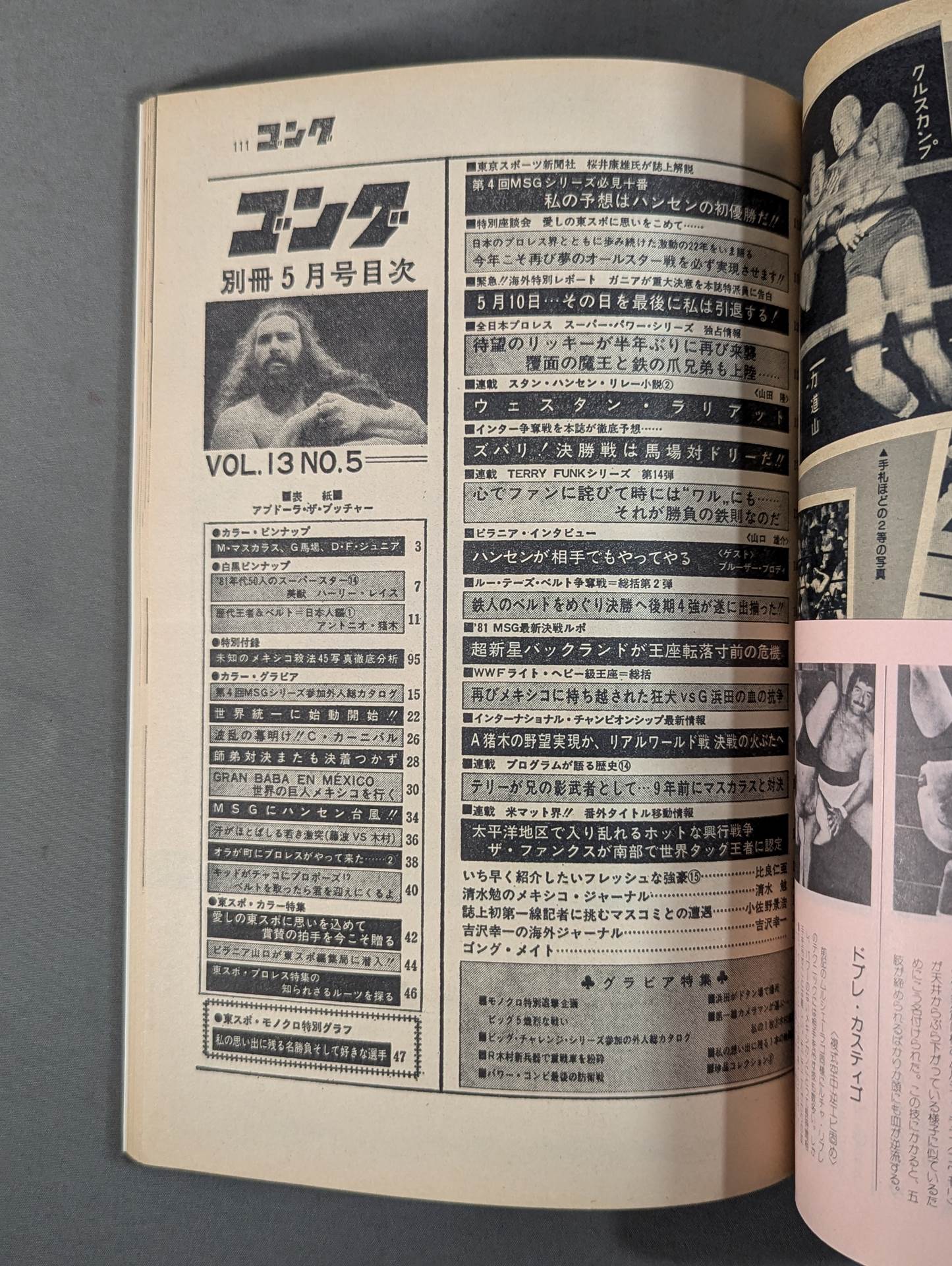 別冊ゴングVol.13 No.5