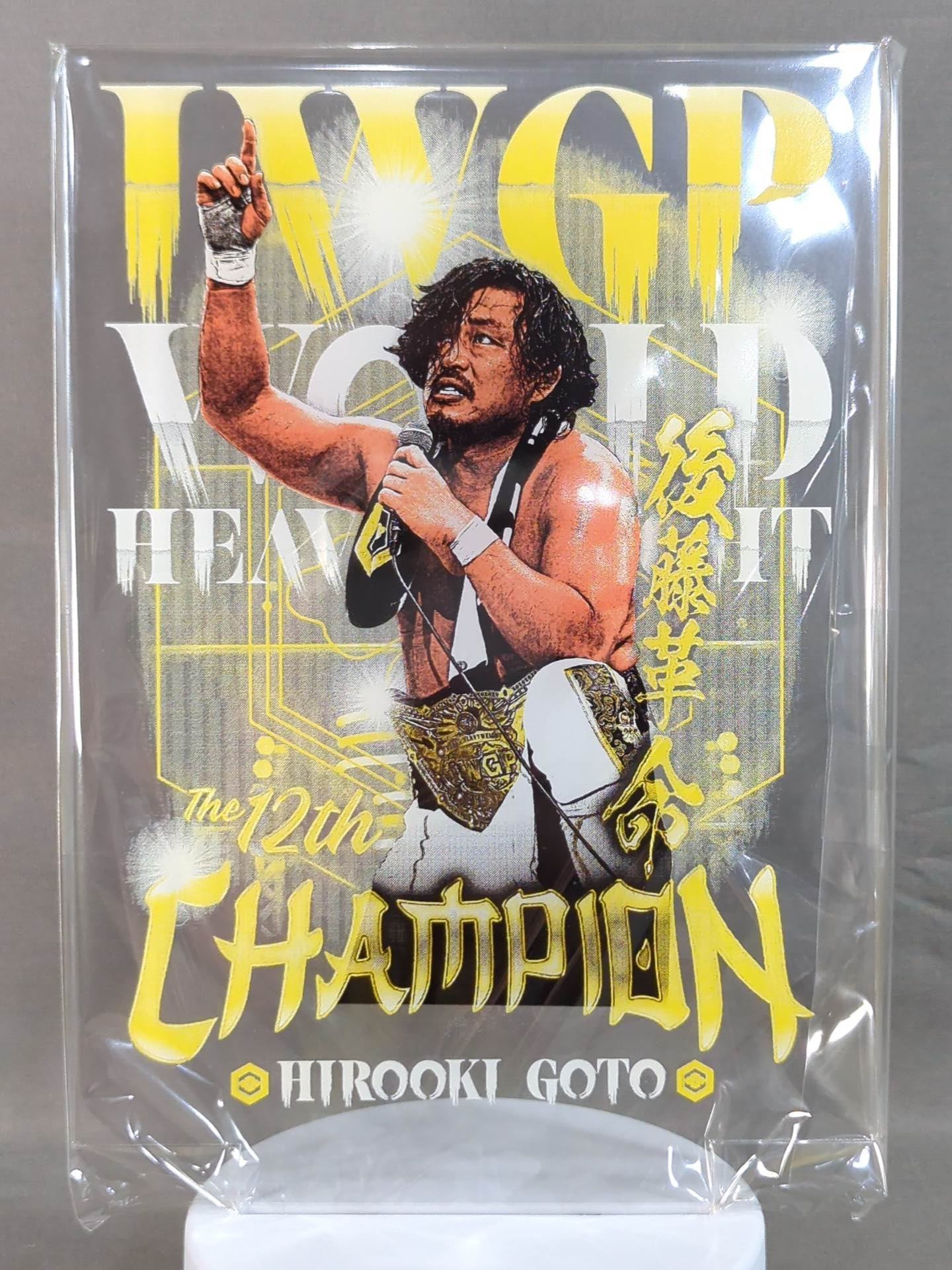 ★ Fighting Spirit Shopping Limited ★ Hirooki Goto Light Up Acrylic Stand