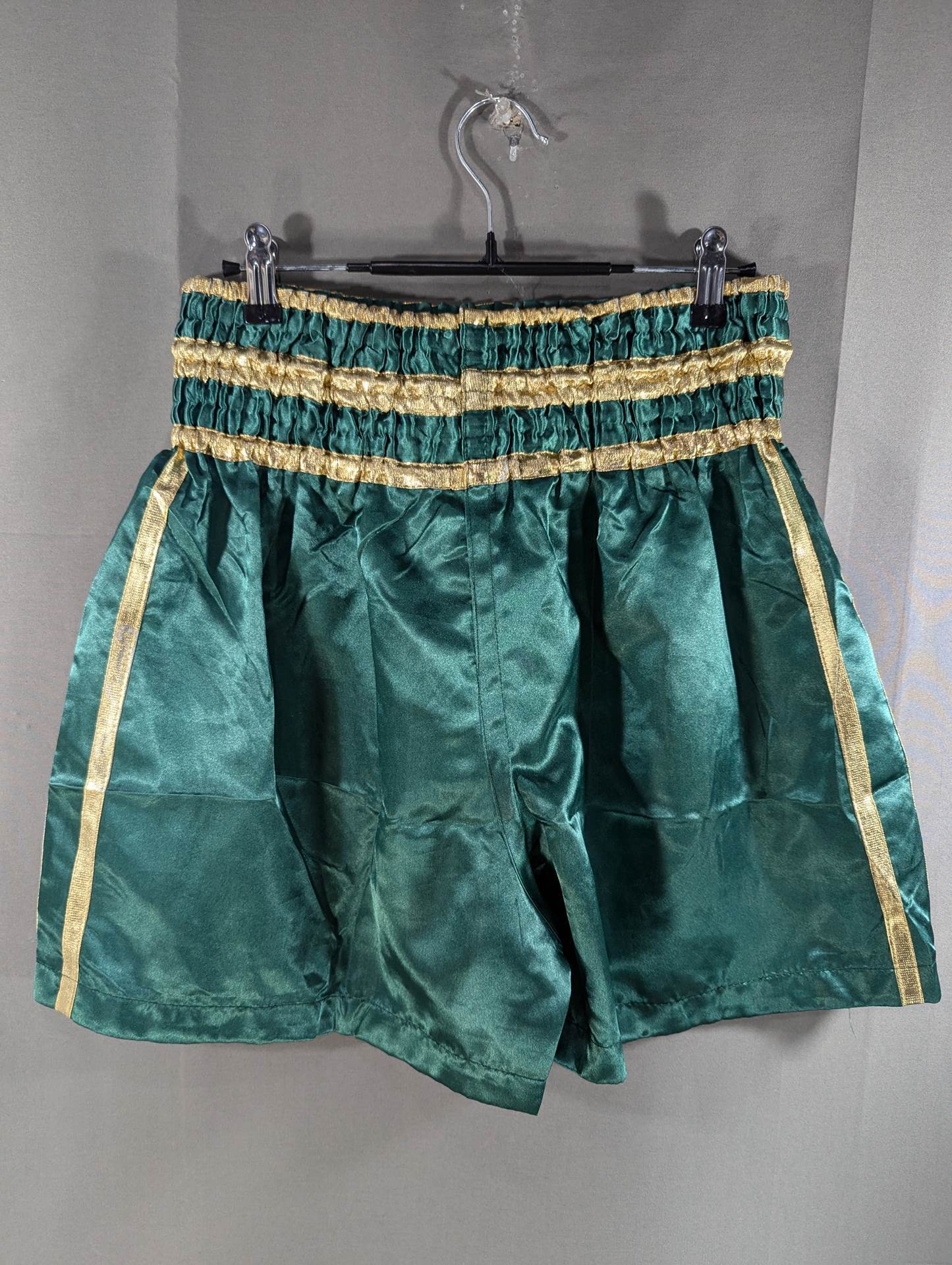 Muay Thai Trunks (2) (Green)