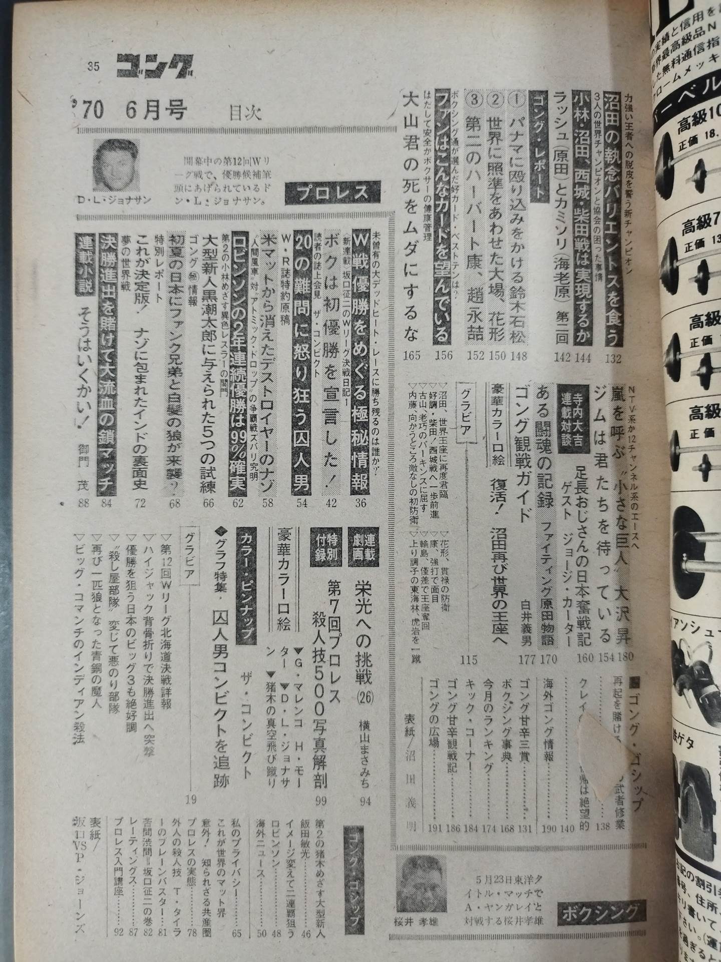 月刊ゴングVol.3 No.6