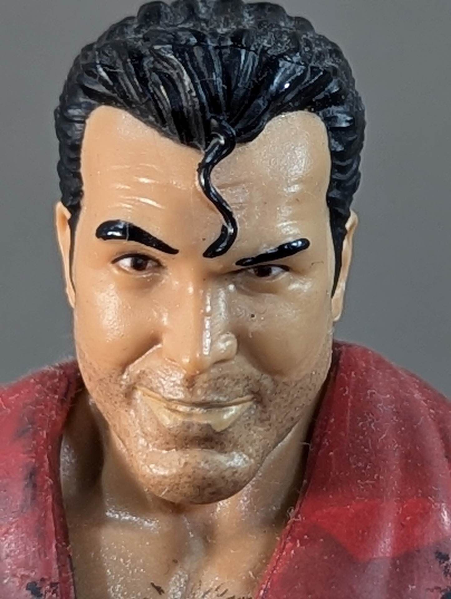 Scott Hall (black x red vest)