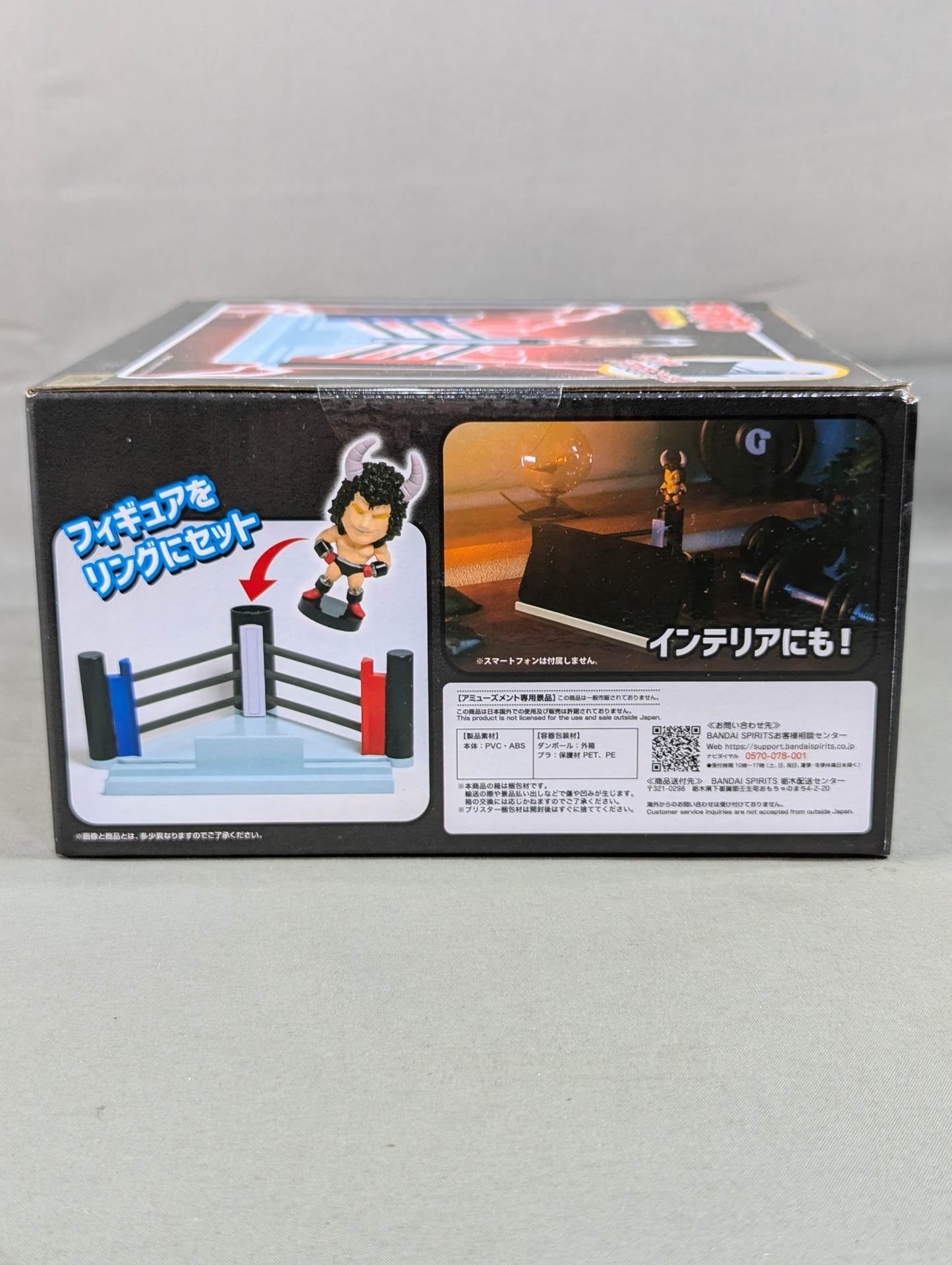 Kinnikuman Buffalo Man Smartphone Stand Perfect Superman Ancestor Edition