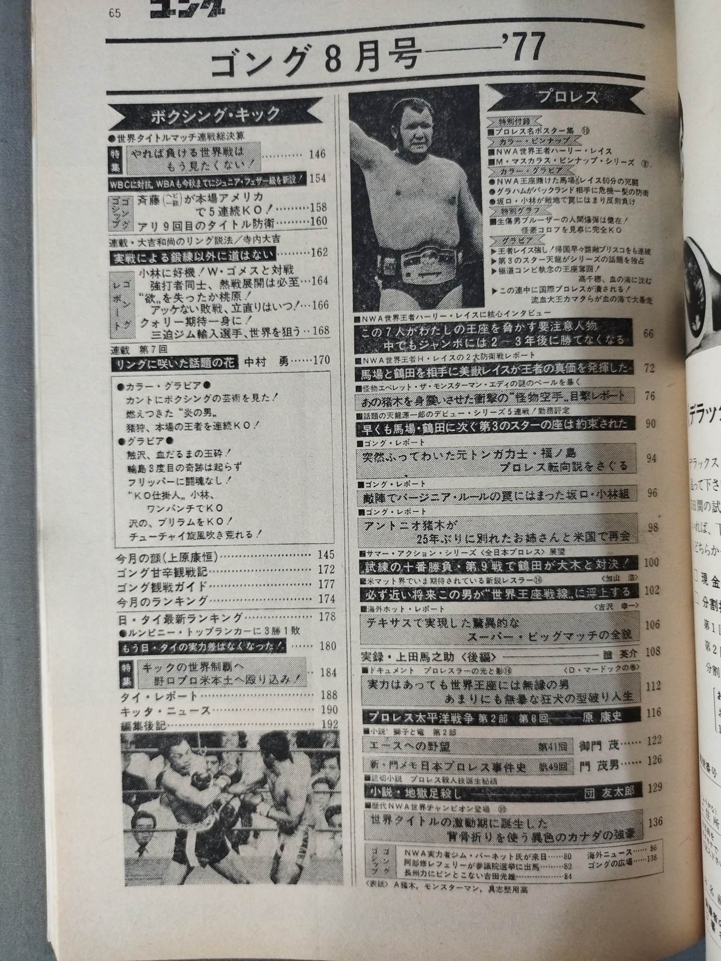 月刊ゴングVol.10 No.13