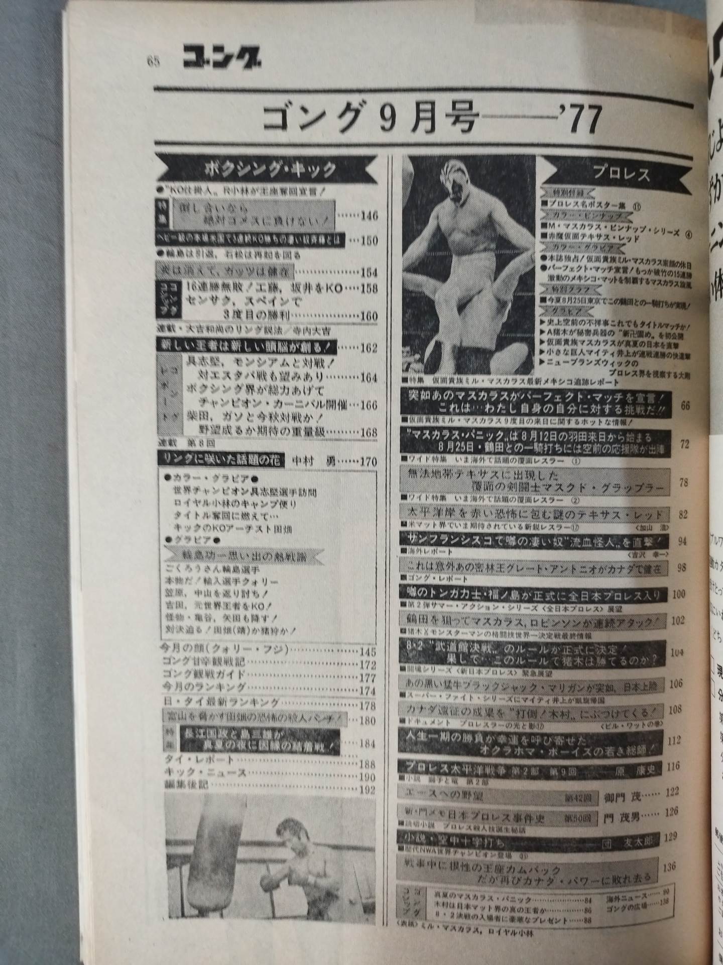 月刊ゴングVol.10 No.14