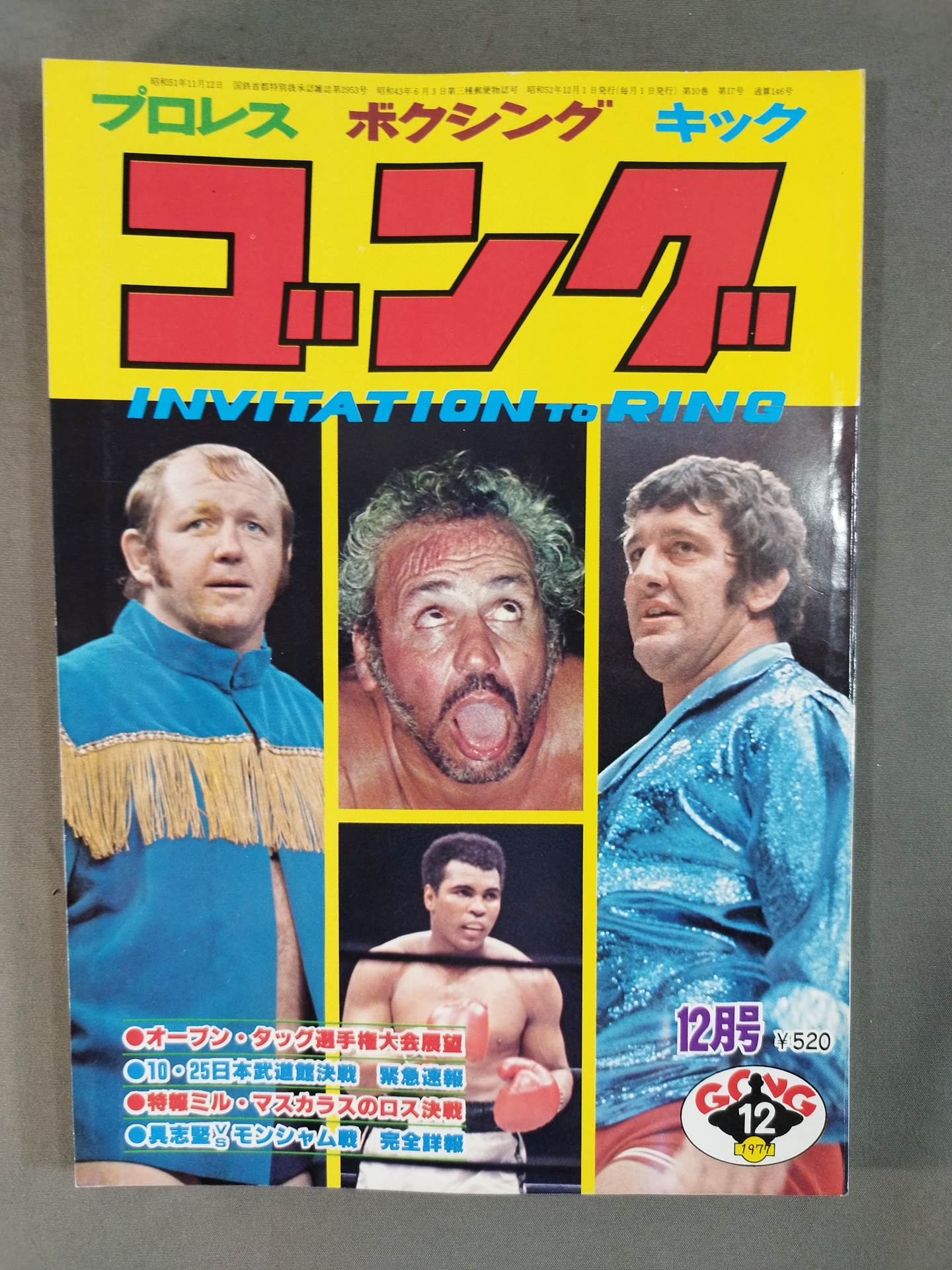 月刊ゴングVol.10 No.17