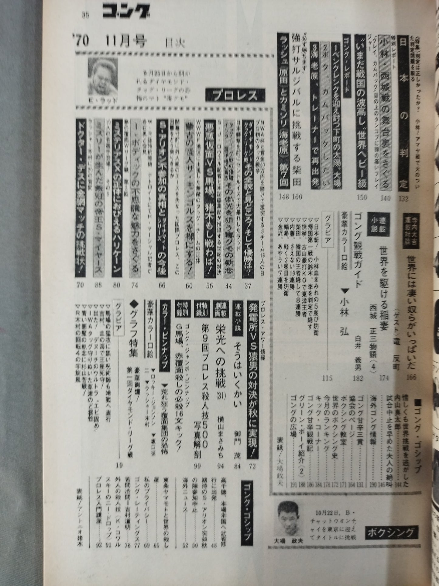 月刊ゴングVol.3 No.13