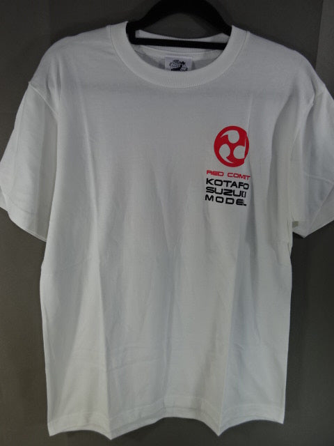 鈴木鼓太郎 RED COMET Tシャツ①(ホワイト)