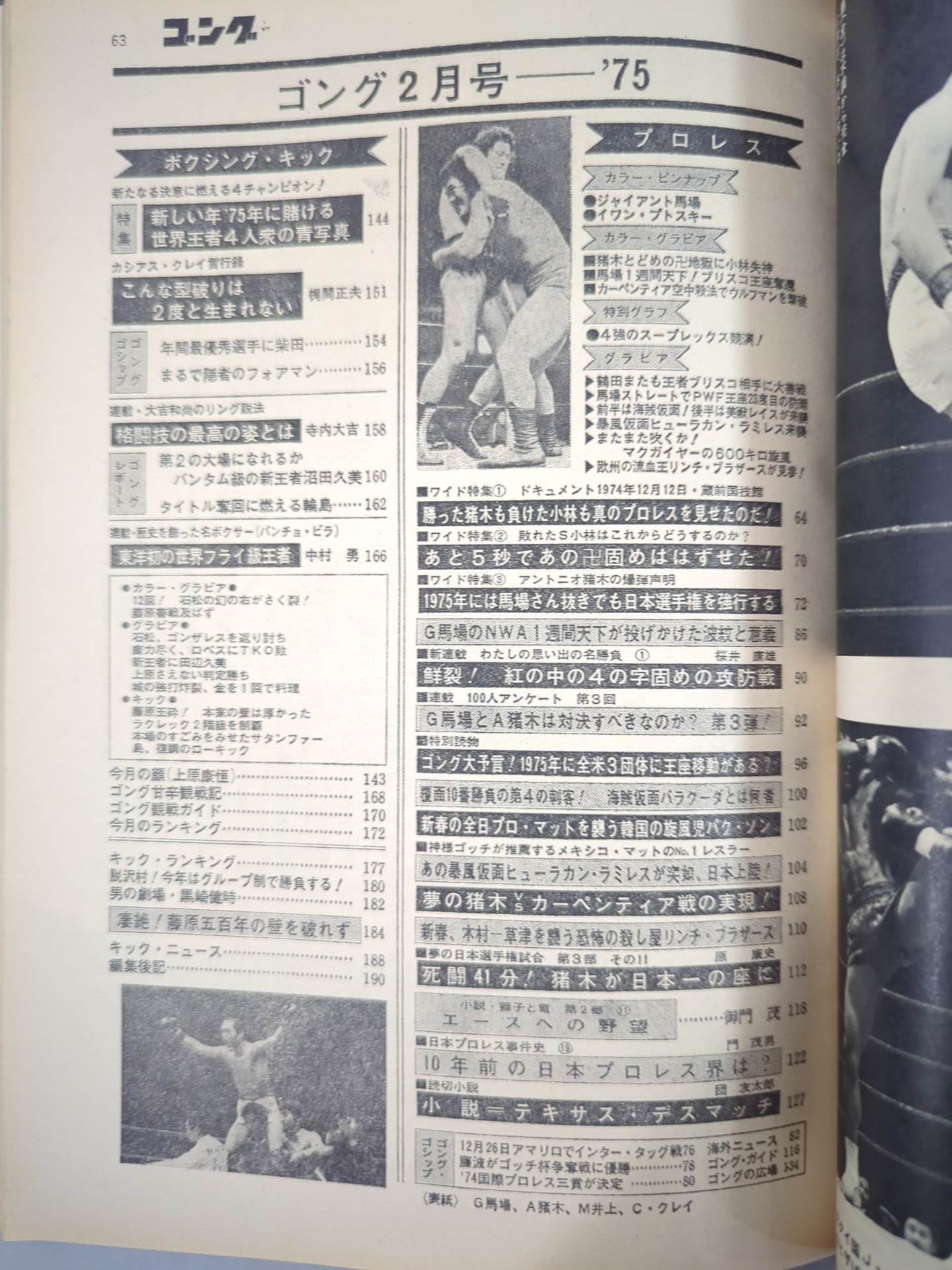 月刊ゴングVol.8 No.2