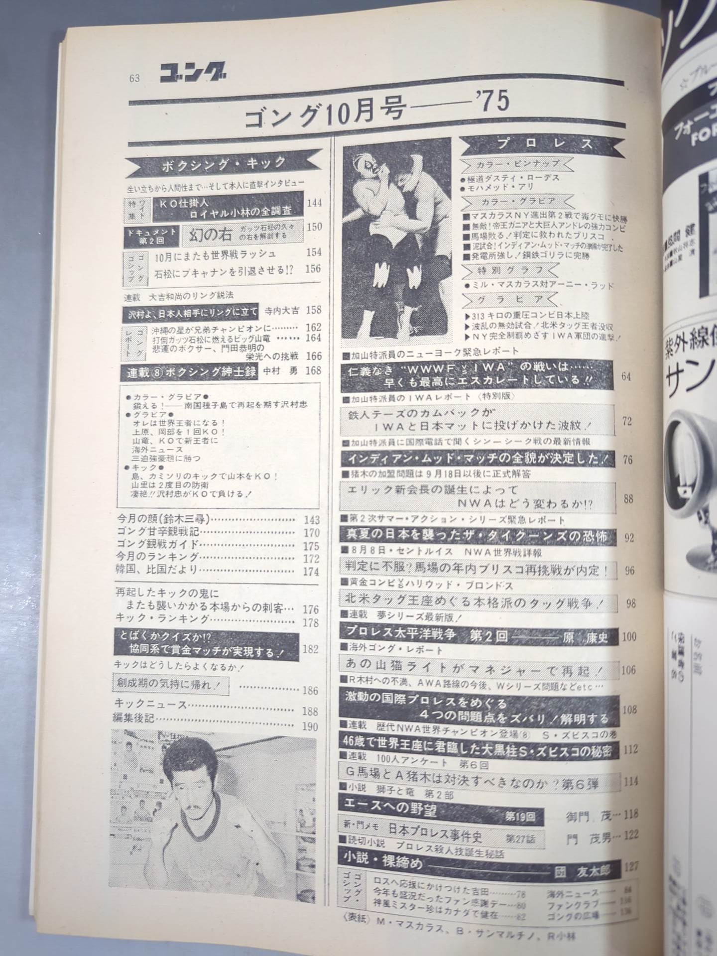 月刊ゴングVol.8 No.12