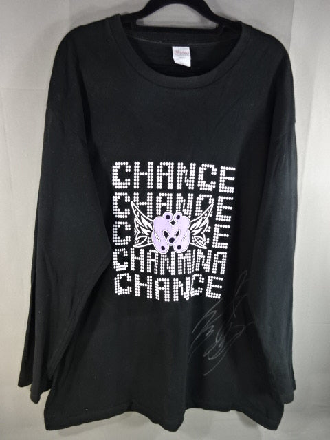 【直筆サイン入り】白川未奈 MINA ロゴ ロングスリーブTシャツ