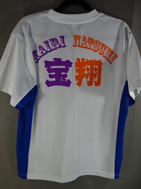 【直筆Wサイン入り】宝翔天女 Tシャツ①(ホワイト)