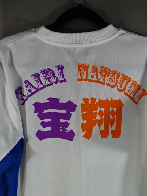 【直筆Wサイン入り】宝翔天女 Tシャツ①(ホワイト)