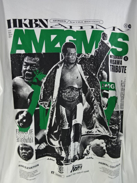 三沢光晴 HAKOBUNE SERIES AMAZING MOVES Tシャツ