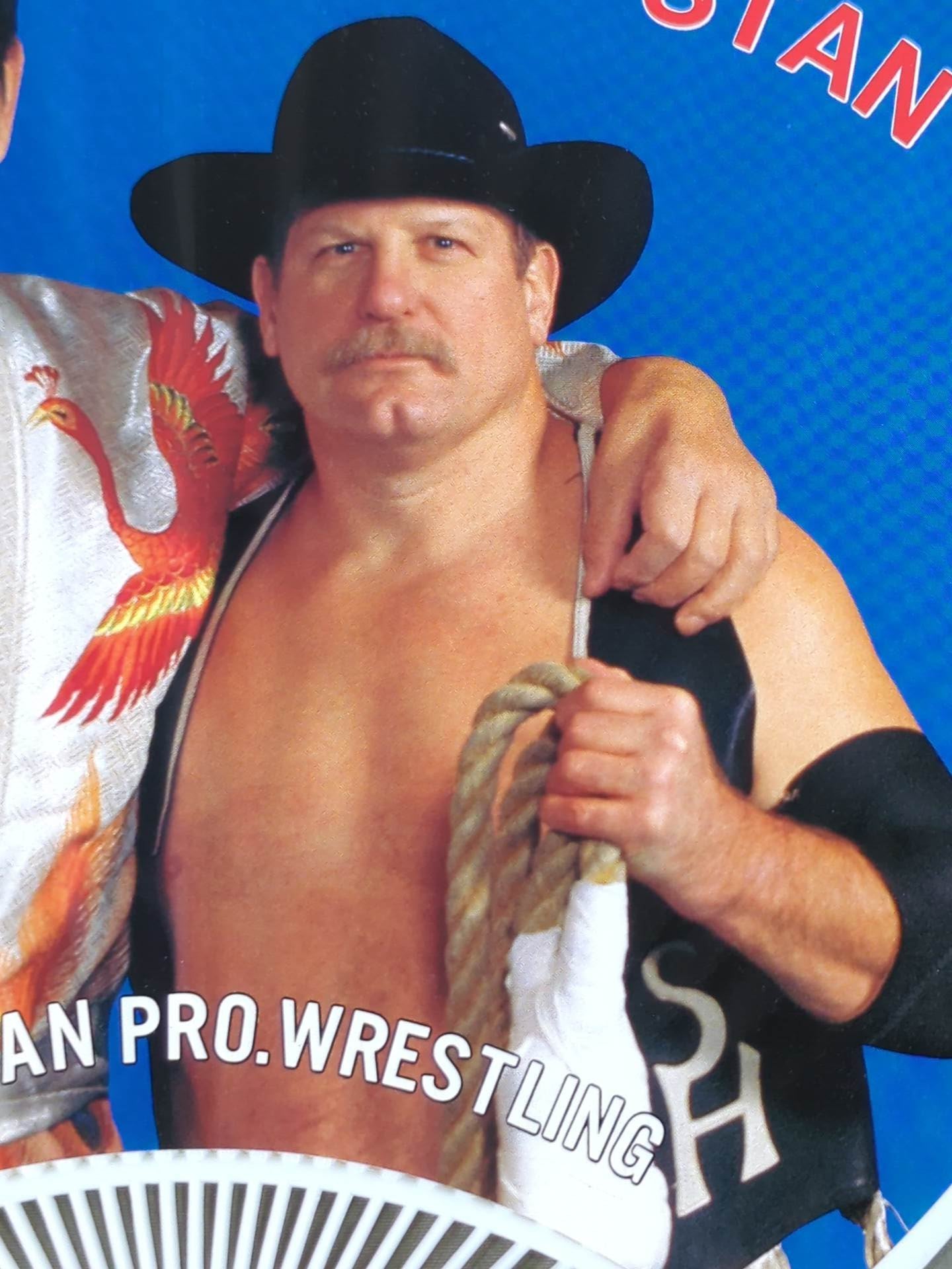 ★ Giant Cannon ★ Giant Baba & Stan Hansen Uchiwa (paper fan)