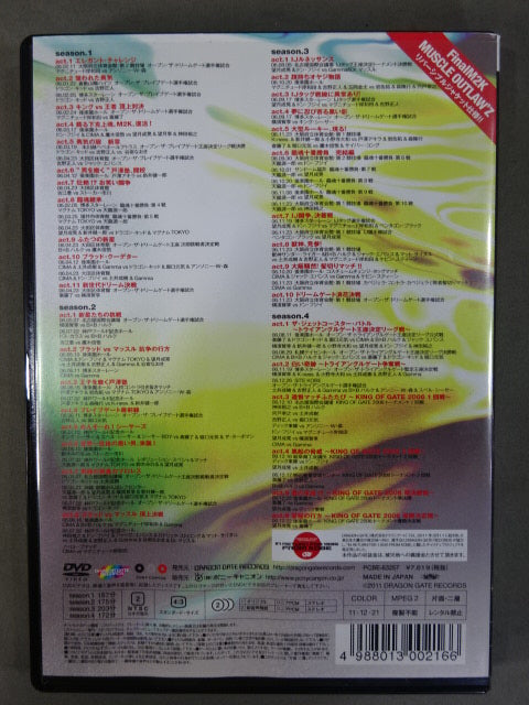 DRAGON GATE 2006 DVD-BOX【東日本大震災復興支援チャリティDVD-BOX】