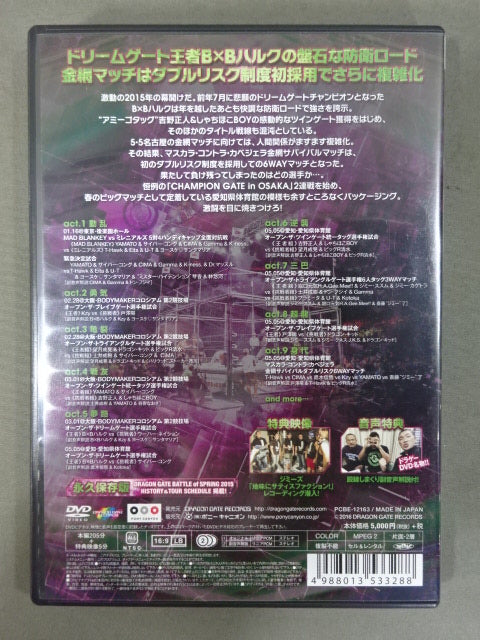 DRAGON GATE BATTLE OF SPRING 2015
