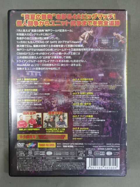 DRAGON GATE 2017 SUMMER STAGE