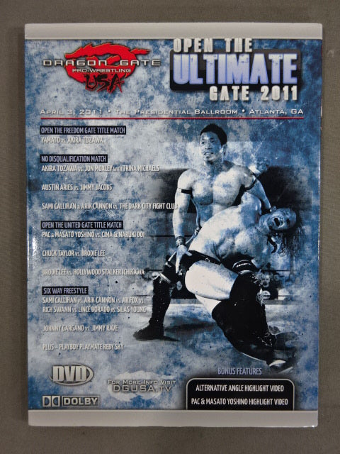 ★DRAGON GATE USA★ OPEN THE ULTIMATE GATE 2011