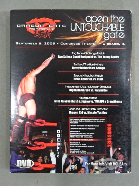 ★DRAGON GATE USA★ OPEN THE UNTOUCHABLE GATE 2009