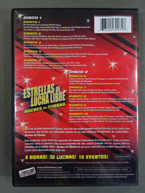 ESTRELLAS DE LUCHA LIBRE ★NOCHES DE TIJUANA★