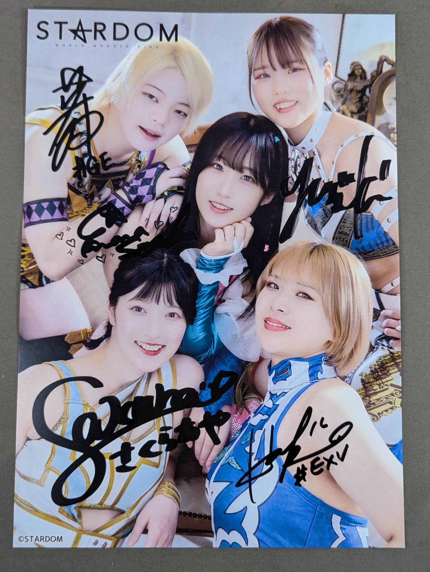 5枚　A4ポートレート　STARDOM　中野たむ　管理番号F11 5枚A4ポートレートSTARDOM中野たむ管理番号F11 - スポーツ選手