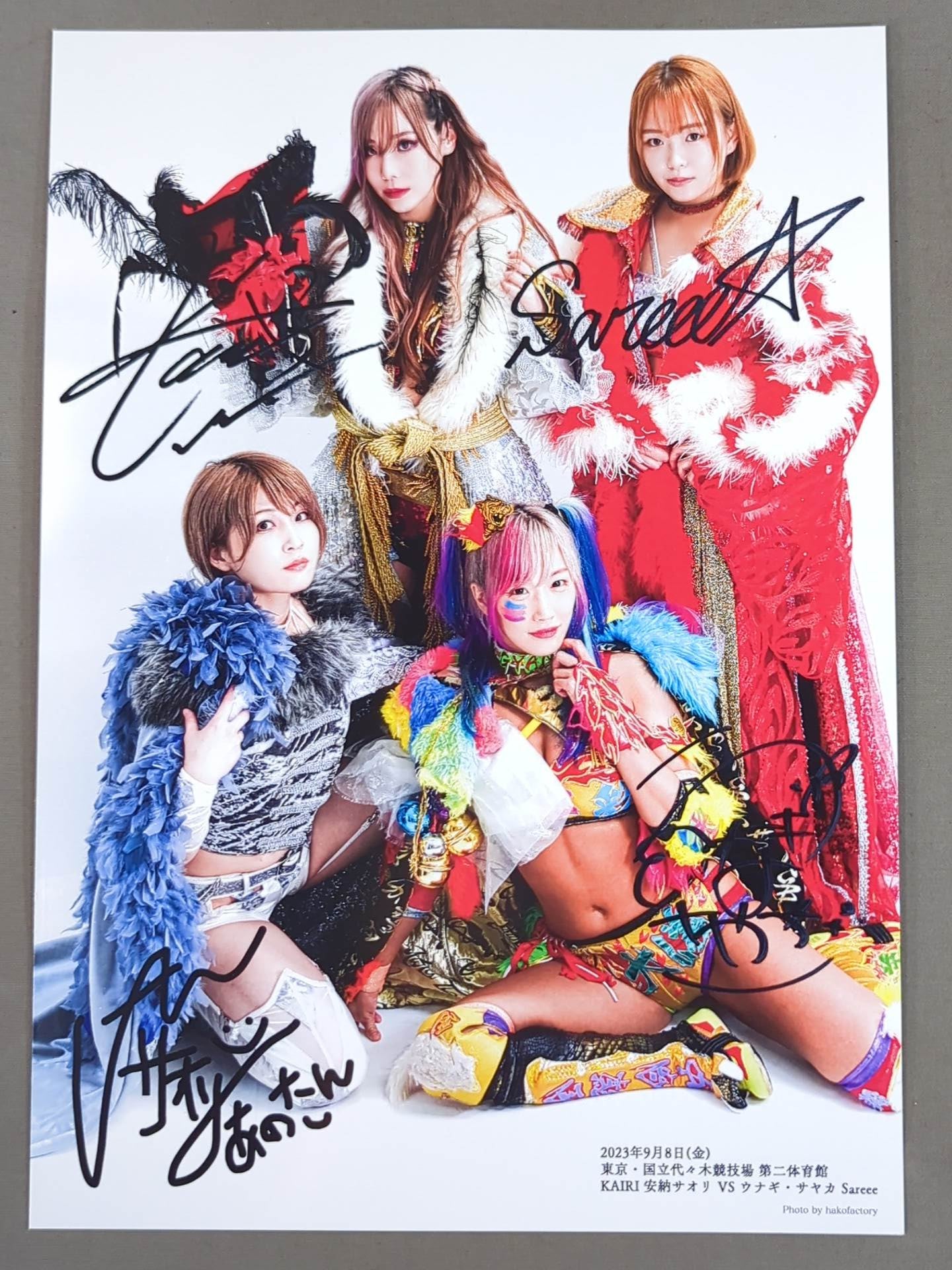 KAIRI ☆ 安納サオリ ☆ ウナギ・サヤカ ☆ Sareee ポートレート KAIRI.Sareee.安納サオリ.ウナギ・サヤカ ポートレート(A-2