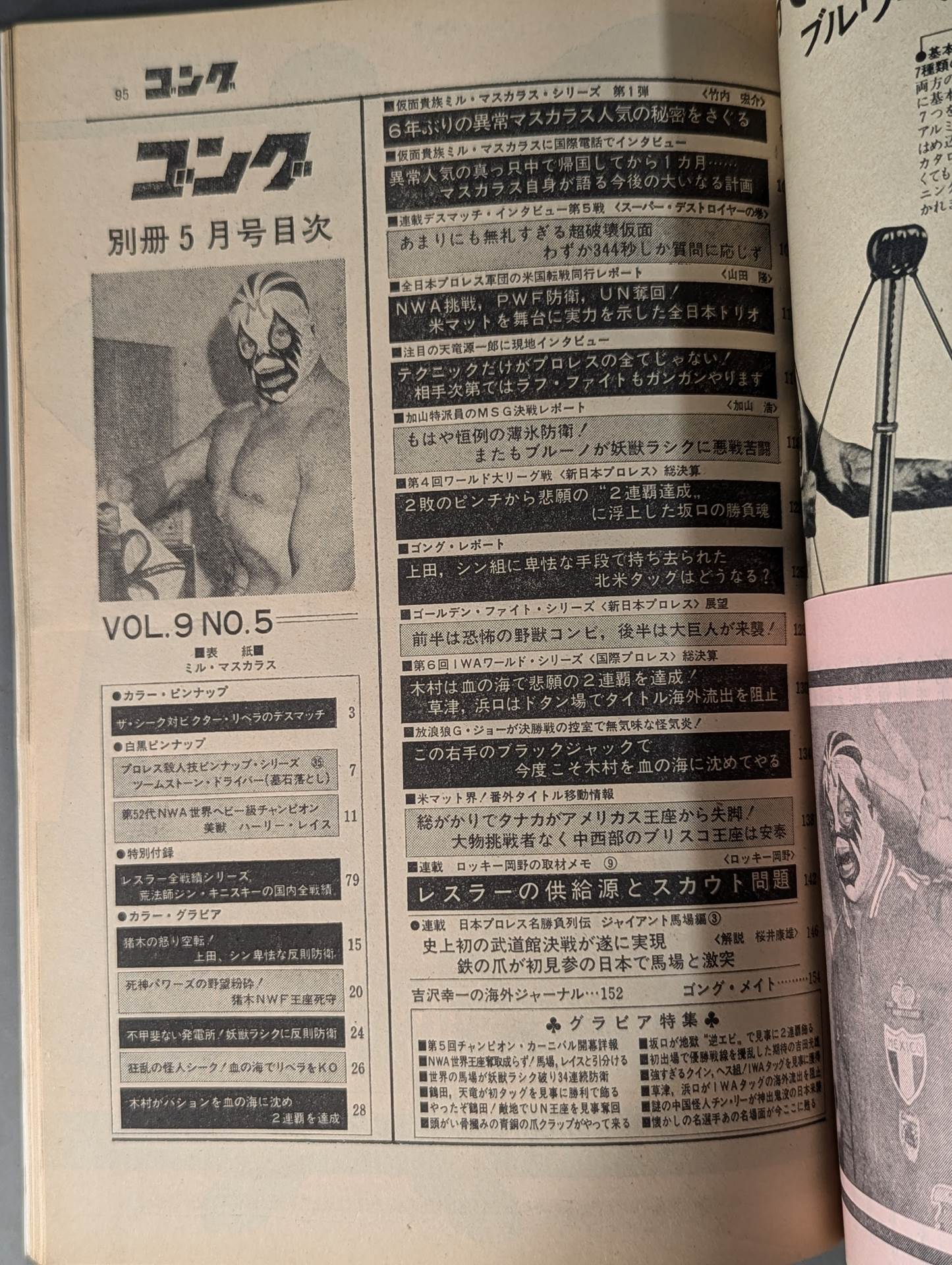 別冊ゴングVol.9 No.5