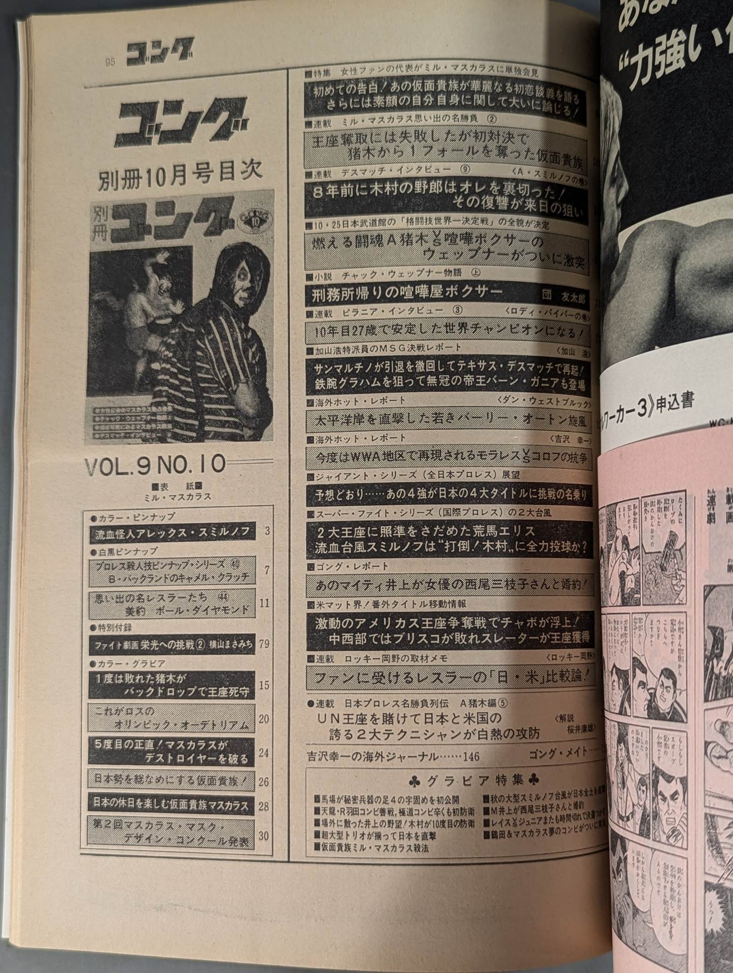 別冊ゴングVol.9 No.10