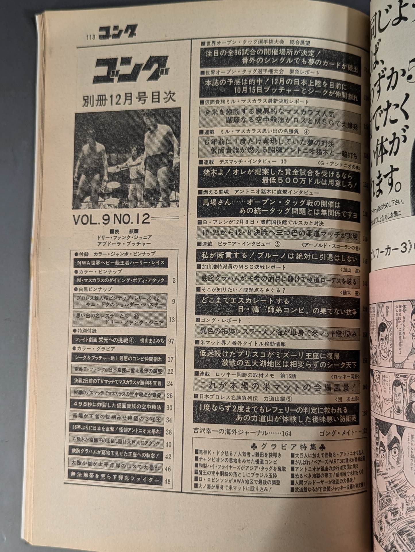 別冊ゴングVol.9 No.12