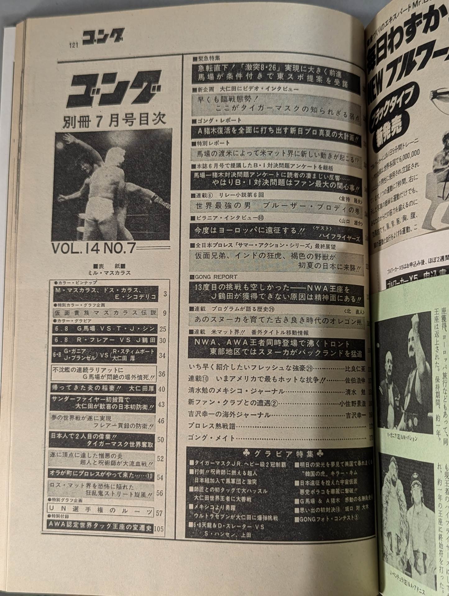 別冊ゴングVol.14 No.7
