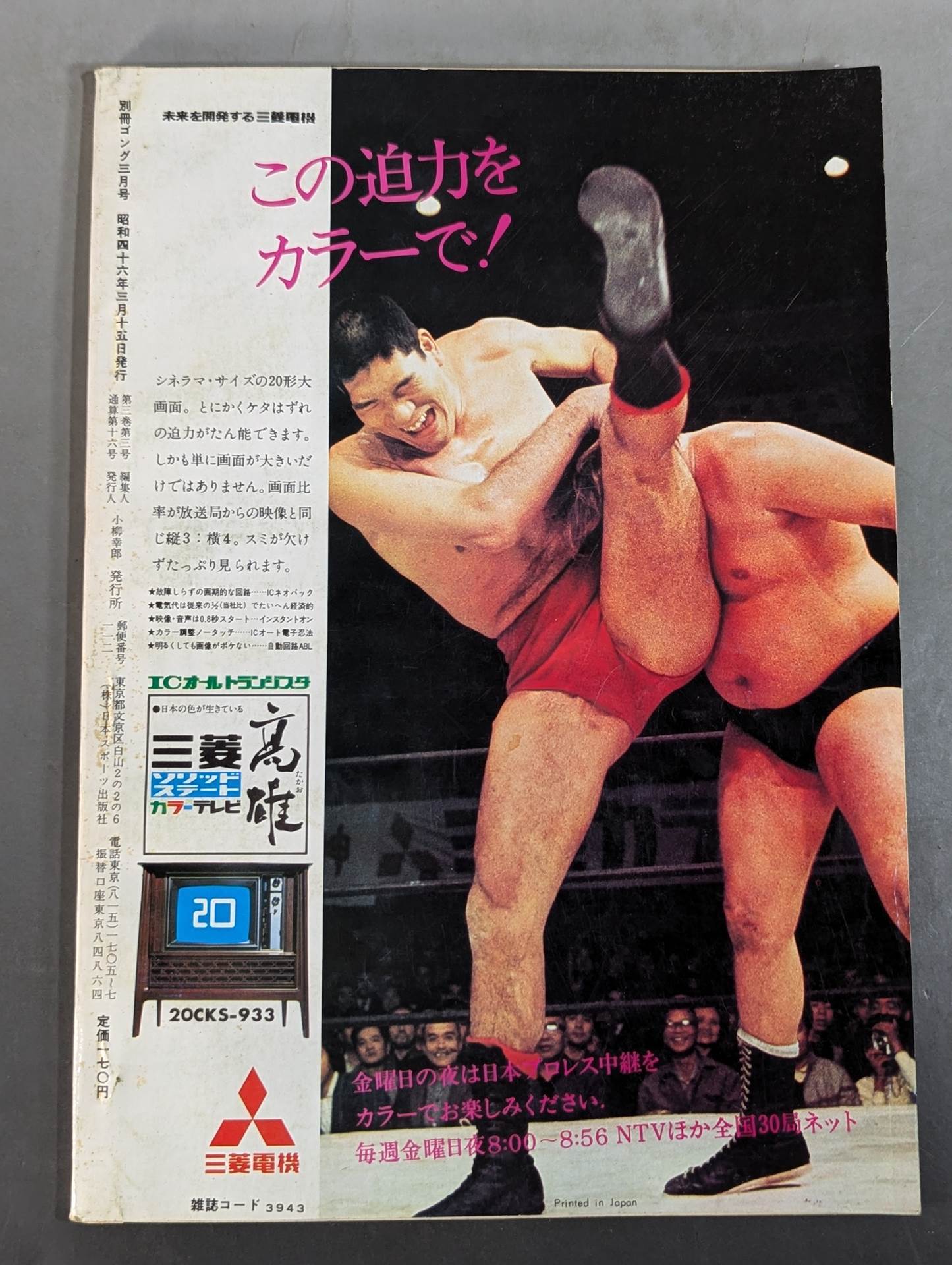 別冊ゴングVol.3 No.3