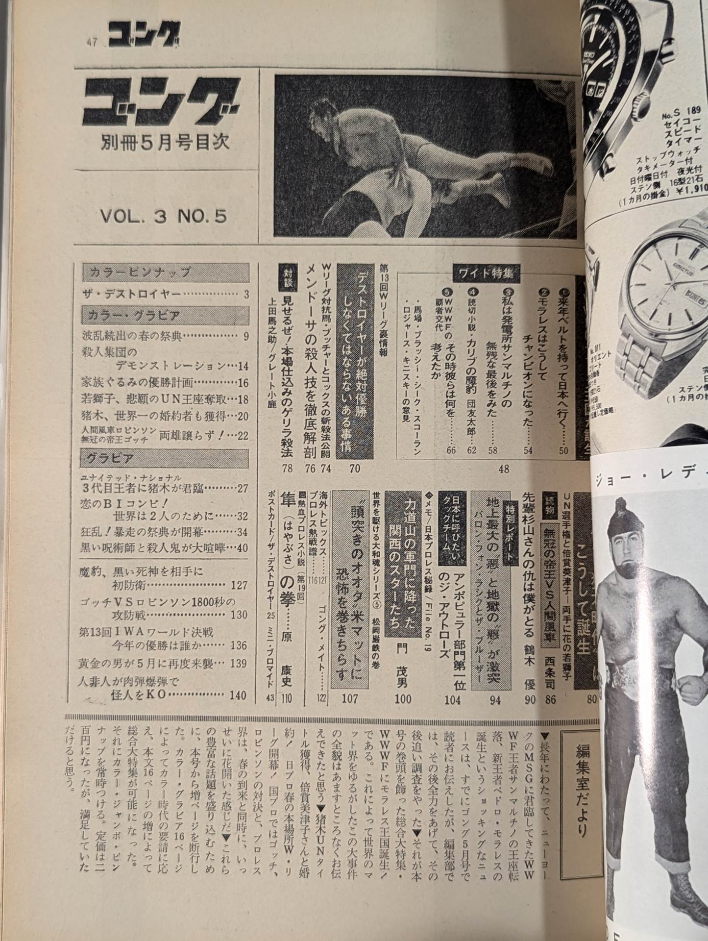 別冊ゴングVol.3 No.5