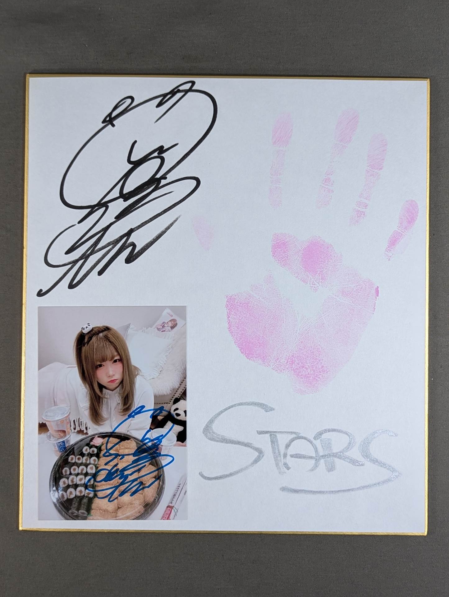 スターダム　中野たむ選手　手形直筆サイン色紙ブロマイドつき ☆手形色紙＆限定ブロマイド付☆ 中野たむ – 闘道館