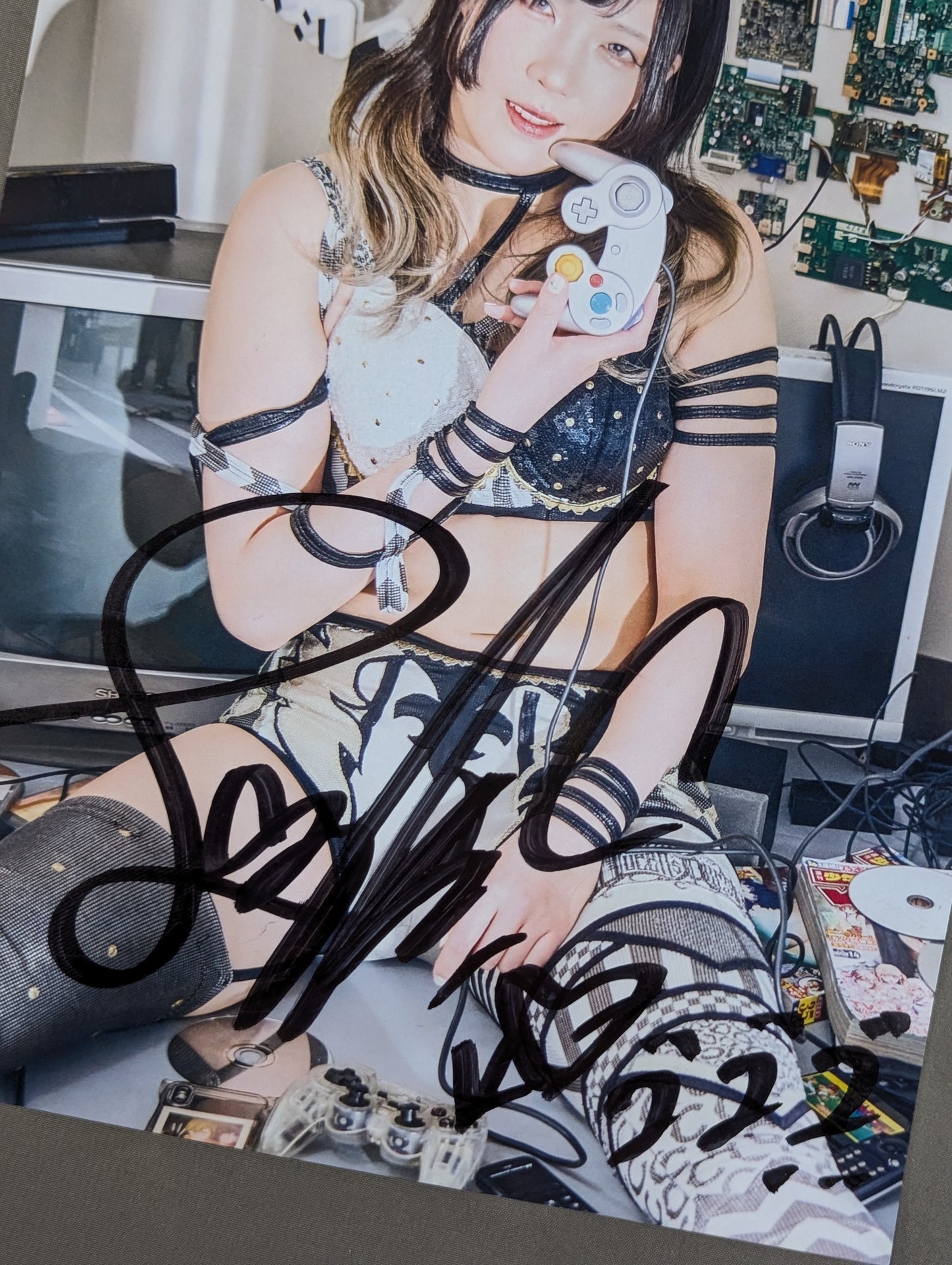 Lady C hand signed autograph Starda Pro-Photo (D-3)