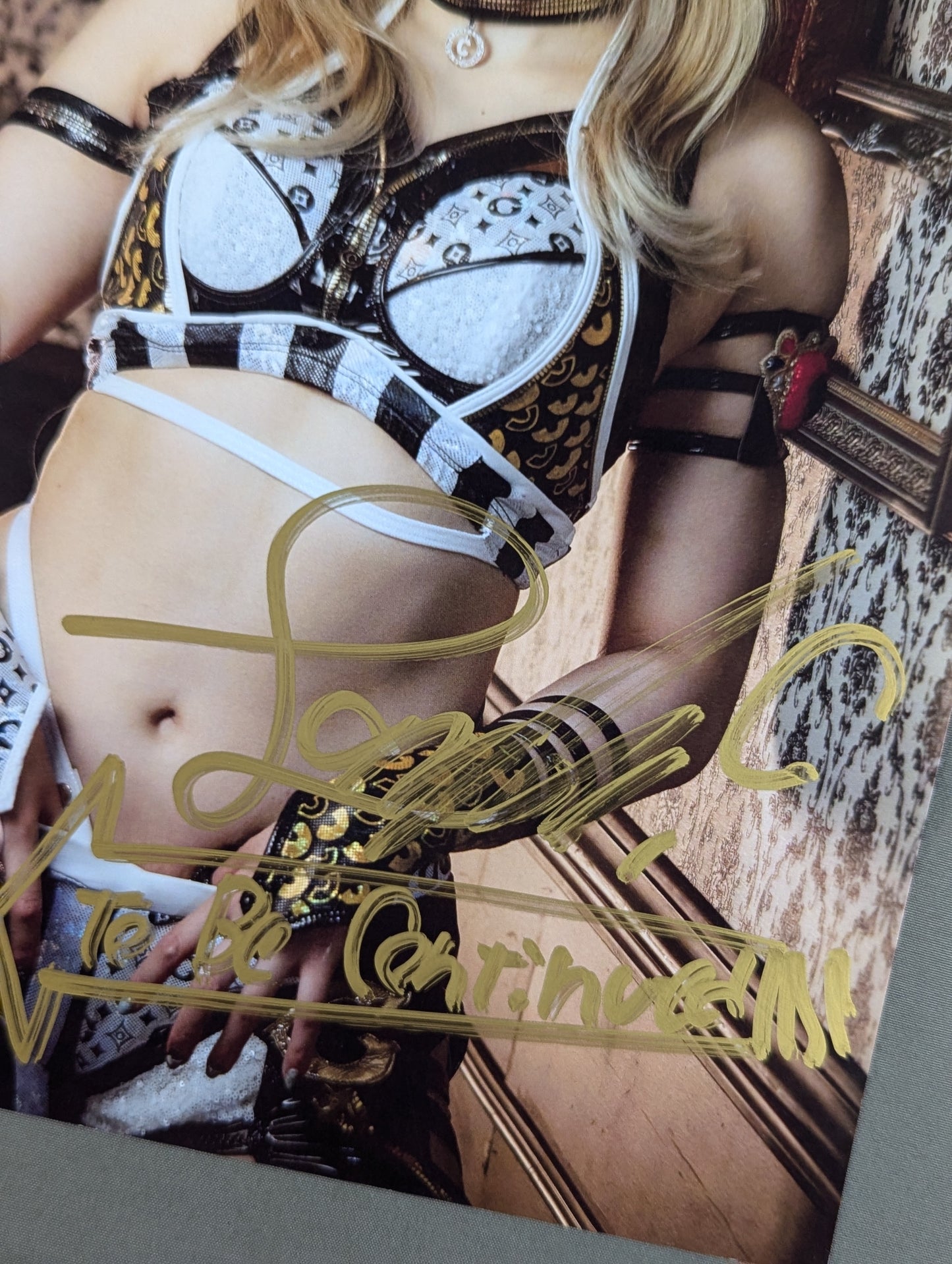 Lady C hand signed autograph Starda Pro-Photo (D-5)