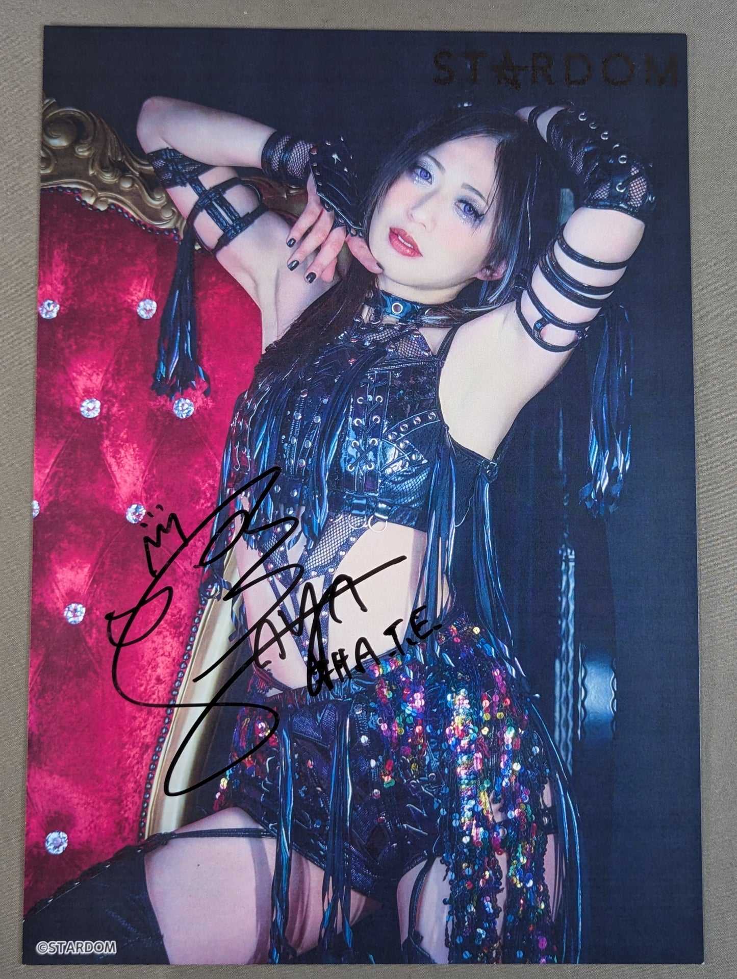 Saya Kamitani hand signed autograph Starda Pro-Photo (R-1)