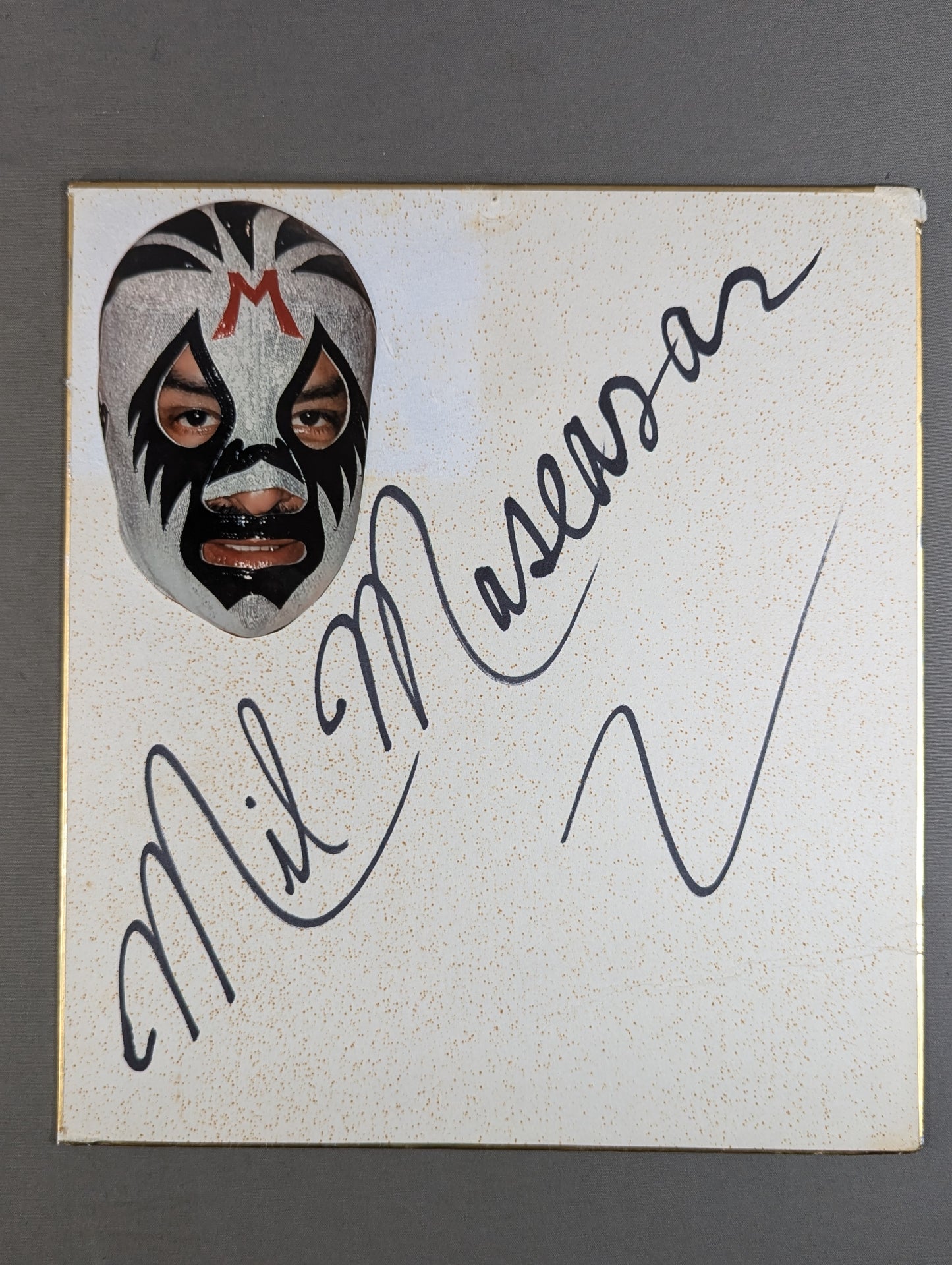 Mil Mascaras (photo attached)